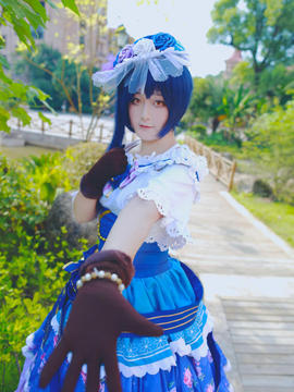 《Love Live! 》园田海未Sonoda觉醒 C O S P L A Y_单人喵～ (1)