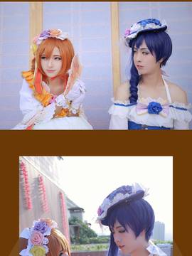 《Love Live! 》园田海未Sonoda觉醒 C O S P L A Y_【舞会觉醒海】 (3)
