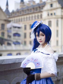 《Love Live! 》园田海未Sonoda觉醒 C O S P L A Y_#园田海未舞会觉醒# (6)