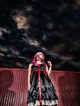 美少女コスプレイヤーが勃起したムスコとタマをねっとりと優しく舐めバキュームフェラでドッ_Riona Minami-Inori Yuzuriha-112