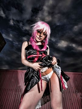 美少女コスプレイヤーが勃起したムスコとタマをねっとりと優しく舐めバキュームフェラでドッ_Riona Minami-Inori Yuzuriha-124