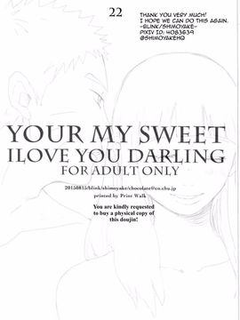 [blink (しもやけ)] YOUR MY SWEET - I LOVE YOU DARLING (NARUTO -ナルト-)_023