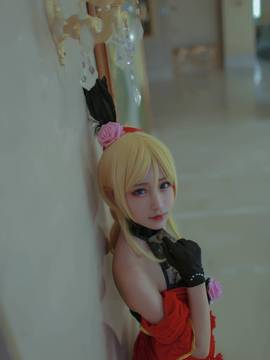 《Love Live!》绚濑绘里化装舞会ver C O S_绘里假面舞会 (7)