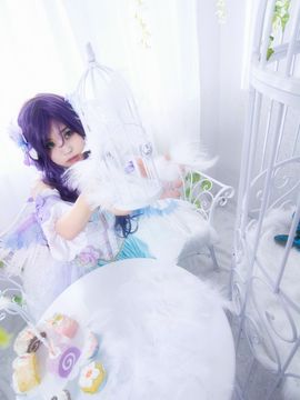 东条希白色情人节再世 C O S_东条希♡白色情人节♡ (3)