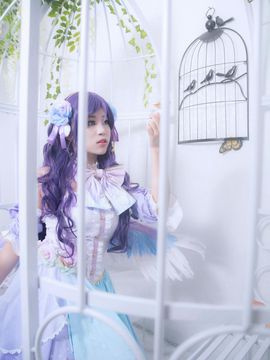 东条希白色情人节再世 C O S_东条希♡白色情人节♡ (6)