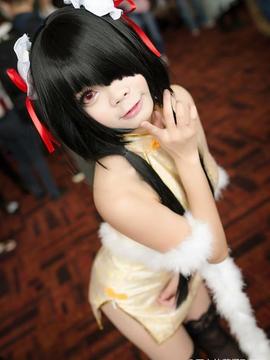 《date a live》時崎狂三除夕快乐 C O S P L A Y_狂三 (2)