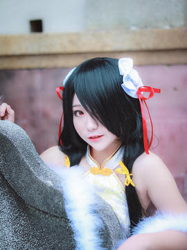 《date a live》時崎狂三除夕快乐 C O S P L A Y_【COS正片】时崎狂三旗袍 (5)