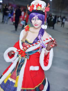 《Lovelive！》东条希圣诞觉醒 C O S P L A Y_青岛Dc11场照～新圣诞觉醒希 (1)