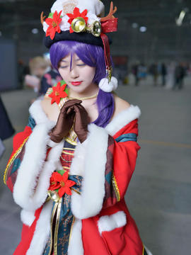 《Lovelive！》东条希圣诞觉醒 C O S P L A Y_青岛Dc11场照～新圣诞觉醒希 (2)