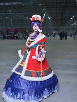《Lovelive！》东条希圣诞觉醒 C O S P L A Y_青岛Dc11场照～新圣诞觉醒希 (5)