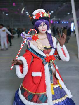 《Lovelive！》东条希圣诞觉醒 C O S P L A Y_青岛Dc11场照～新圣诞觉醒希 (6)