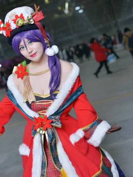 《Lovelive！》东条希圣诞觉醒 C O S P L A Y_青岛Dc11场照～新圣诞觉醒希 (7)