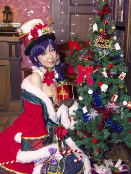 《Lovelive！》东条希圣诞觉醒 C O S P L A Y_东条希新圣诞觉醒~Marry Christmas (2)