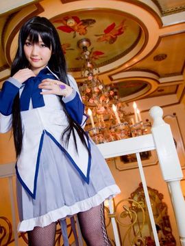 Mahou shoujo madoka magica - Akemi Homura cosplay by Kuuya_AkemiHomura_Kuuya_031