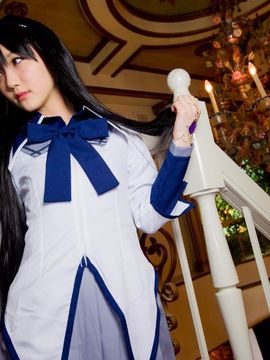 Mahou shoujo madoka magica - Akemi Homura cosplay by Kuuya_AkemiHomura_Kuuya_046