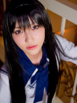 Mahou shoujo madoka magica - Akemi Homura cosplay by Kuuya_AkemiHomura_Kuuya_057