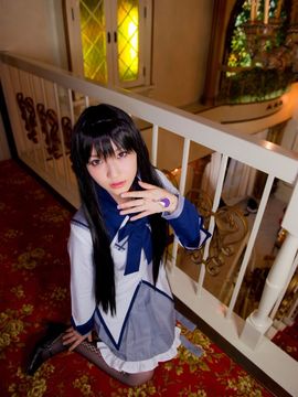 Mahou shoujo madoka magica - Akemi Homura cosplay by Kuuya_AkemiHomura_Kuuya_058