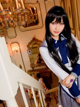 Mahou shoujo madoka magica - Akemi Homura cosplay by Kuuya_AkemiHomura_Kuuya_071