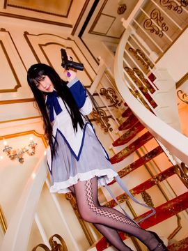 Mahou shoujo madoka magica - Akemi Homura cosplay by Kuuya_AkemiHomura_Kuuya_286