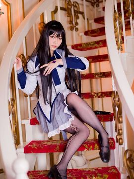 Mahou shoujo madoka magica - Akemi Homura cosplay by Kuuya_AkemiHomura_Kuuya_299