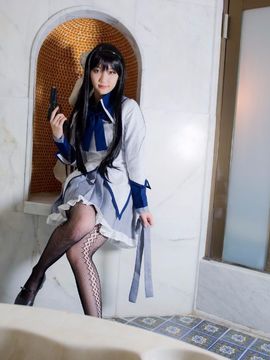 Mahou shoujo madoka magica - Akemi Homura cosplay by Kuuya_AkemiHomura_Kuuya_329