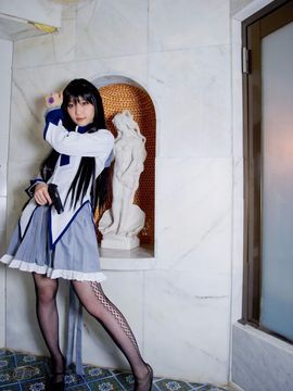 Mahou shoujo madoka magica - Akemi Homura cosplay by Kuuya_AkemiHomura_Kuuya_333