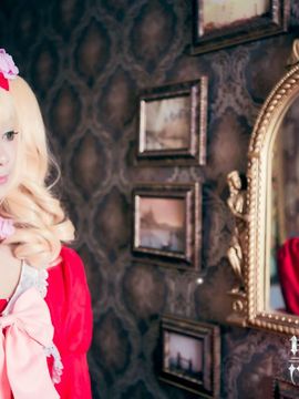 《黑执事》 伊丽莎白·米多福特红礼服C O S P L A Y_黑执事——伊丽莎白·米多福特COS正片 (5)