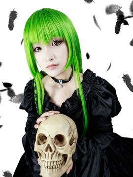 《叛逆的鲁路修》C.C.女王礼服 C O S P L A Y_【Code Geass 反叛的鲁路修】Silence (12)
