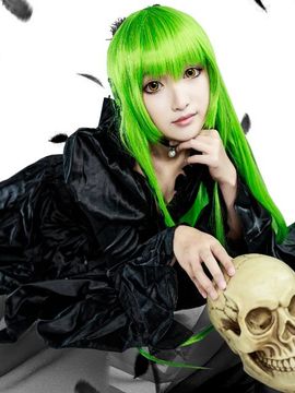 《叛逆的鲁路修》C.C.女王礼服 C O S P L A Y_【Code Geass 反叛的鲁路修】Silence (4)
