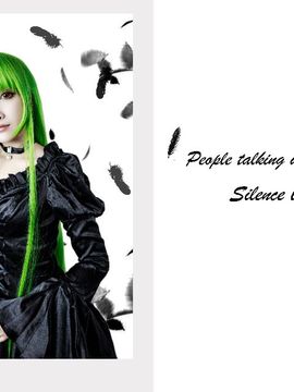 《叛逆的鲁路修》C.C.女王礼服 C O S P L A Y_【Code Geass 反叛的鲁路修】Silence (9)