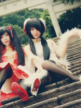 《约会大作战》狂三同人旗袍cp的正片 C O S P L A Y