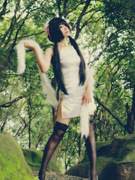 《约会大作战》狂三同人旗袍cp的正片 C O S P L A Y_狂三同人旗袍cp的正片 C O S (2)