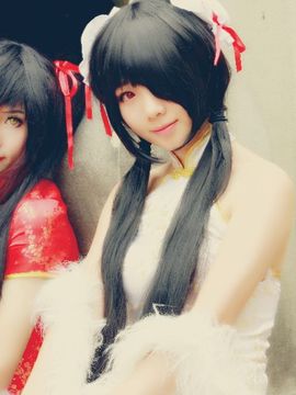 《约会大作战》狂三同人旗袍cp的正片 C O S P L A Y_狂三同人旗袍cp的正片 C O S (5)