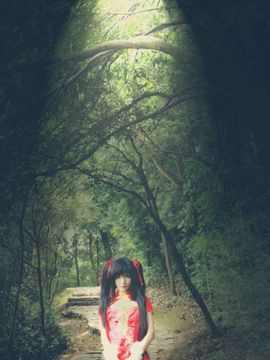 《约会大作战》狂三同人旗袍cp的正片 C O S P L A Y_狂三同人旗袍cp的正片 C O S (10)