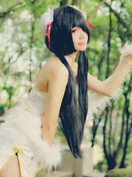 《约会大作战》狂三同人旗袍cp的正片 C O S P L A Y_狂三同人旗袍cp的正片 C O S (13)