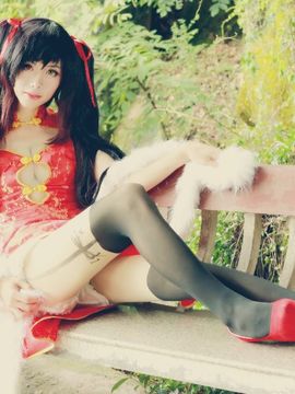 《约会大作战》狂三同人旗袍cp的正片 C O S P L A Y_狂三同人旗袍cp的正片 C O S (16)