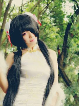 《约会大作战》狂三同人旗袍cp的正片 C O S P L A Y_狂三同人旗袍cp的正片 C O S (22)