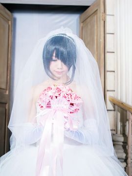 《(DATE A LIVE》狂三花嫁C O S P L A Y_狂三婚纱 (8)
