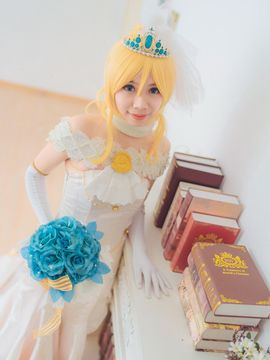 《Love Live! 》绚濑绘里花嫁.ver C O S_Lovelive！ 绚濑绘里 ❤ 婚纱花嫁 (6)