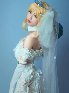 《Love Live! 》绚濑绘里花嫁.ver C O S_YOU  LOVE (16)