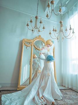 《Love Live! 》绚濑绘里花嫁.ver C O S_YOU  LOVE (8)