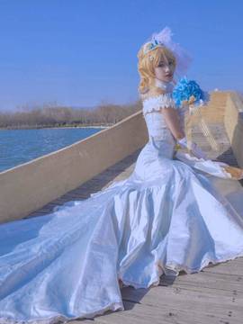 《Love Live! 》绚濑绘里花嫁.ver C O S_YOU  LOVE (15)