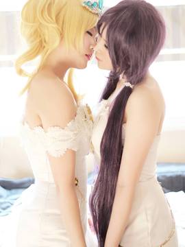 《Love Live! 》绚濑绘里花嫁.ver C O S_Eli x Nozomi (4)