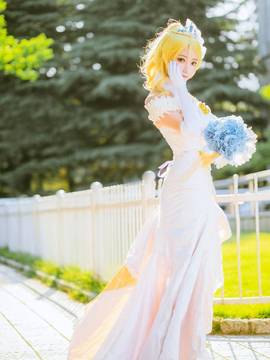 《Love Live! 》绚濑绘里花嫁.ver C O S_绘里花嫁 (4)