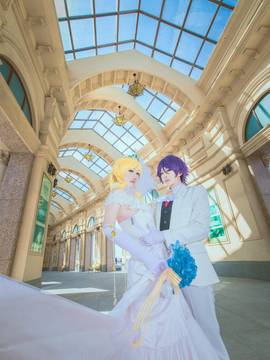 《Love Live! 》绚濑绘里花嫁.ver C O S_——LOVELIVE！—— (1)