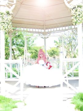 《VOCALOID》巡音流歌魔王花嫁婚纱 C O S P L A Y_巡音流歌魔王花嫁婚纱 C O S (5)