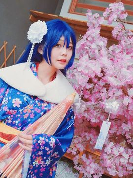 《Love Live!》田园海未未觉醒和服C O S_Love Live！园田海未 海爷正月未觉醒 (7)