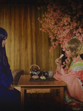 《Love Live!》田园海未未觉醒和服C O S_惟愿如轻风，伴君永长久 (1)