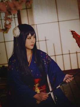 《Love Live!》田园海未未觉醒和服C O S_惟愿如轻风，伴君永长久 (6)