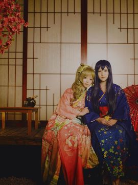 《Love Live!》田园海未未觉醒和服C O S_惟愿如轻风，伴君永长久 (7)